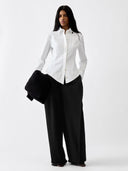 JACQUEMUS TRIANGLE SHIRT WHITE