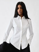 JACQUEMUS TRIANGLE SHIRT WHITE