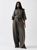 JACQUEMUS LA BLOUSE HAVANA GREY