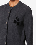 ISABEL MARANT ÉTOILE LONA CARDIGAN ANTRACIET