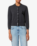ISABEL MARANT ÉTOILE LONA CARDIGAN ANTRACIET