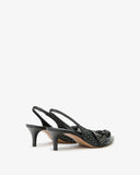 ISABEL MARANT PALMO SLINGBACK BLACK