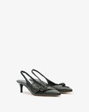 ISABEL MARANT PALMO SLINGBACK BLACK