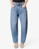 ISABEL MARANT ÉTOILE ORIANE BARREL JEANS LIGHT BLUE