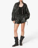 ISABEL MARANT ÉTOILE NEELA BOMBER JACKET BLACK
