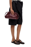 LOEWE FLAMENCO PURSE BURGUNDY