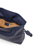 LOEWE FLAMENCO CLUTCH ABYSS BLUE
