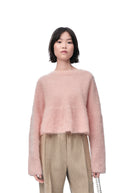 LOEWE MOHAIR SWEATER LIGHT PINK