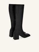COURRÈGES REEDITION LEATHER BOOTS BLACK
