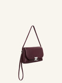 COURRÈGES ICOTYPE BAG BURGUNDY