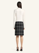COURRÈGES SATIN SCARF COLLAR SHIRT WHITE