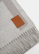 LOEWE LOGO SCARF GREY/STONE