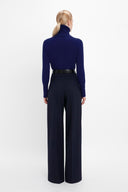 VICTORIA BECKHAM TURTLENECK PULL NAVY