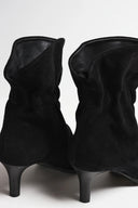 ISABEL MARANT FORLA SUEDE ANKLE BOOTS BLACK