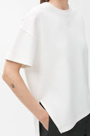 LOEWE ASYMMETRIC T-SHIRT WHITE