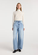 RÓHE BERBER BARREL LEG DENIM BLUE