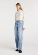 RÓHE BERBER BARREL LEG DENIM BLUE