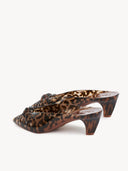 CHLOÉ JELLY MULE BROWN