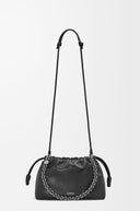LOEWE FLAMENCO PURSE DEERSKIN BLACK