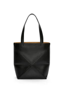 LOEWE PUZZLE FOLD TOTE BAG BLACK