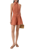 ZIMMERMANN AWAKEN PLAYSUIT CINNAMON