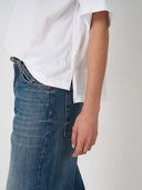 REPEAT BOXY STRETCH T-SHIRT WHITE