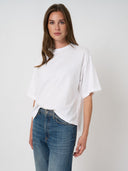 REPEAT BOXY STRETCH T-SHIRT WHITE