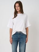 REPEAT BOXY STRETCH T-SHIRT WHITE