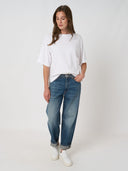REPEAT BOXY STRETCH T-SHIRT WHITE