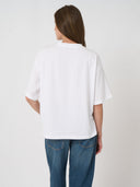 REPEAT BOXY STRETCH T-SHIRT WHITE