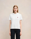 AMI PARIS AMI DE COEUR T-SHIRT WHITE