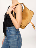 CHLOÉ MARCIE SUEDE SHOULDER BAG WHISPERING ORANGE