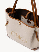 CHLOÉ CLOVER TOTE BAG CLAY BROWN