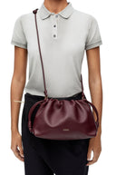 LOEWE FLAMENCO PURSE BURGUNDY