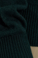 TOTEME PULL CREW NECK DARK GREEN