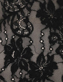 ZIMMERMANN  LACE SCOOP BODYSUIT BLACK