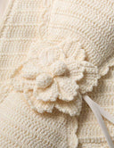 ZIMMERMANN AWAKEN CROCHET FLOWER CROCHET BIKINI CREAM