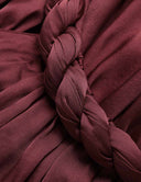 ZIMMERMANN LUNA BILLOW HALTER TOP WINE