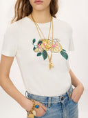 CHLOÉ CITRON LOGO T-SHIRT WHITE