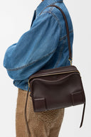 LOEWE AMAZONA 180 BAG DARK CHESTNUT
