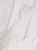 ZIMMERMANN LUNA APPLIQUE BIRDS MIDI DRESS IVORY