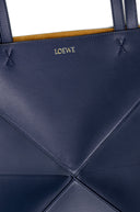 LOEWE PUZZLE FOLD TOTE BAG ABYSS BLUE
