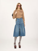 CHLOÉ LOGO SWEATER BLEACHED BROWN