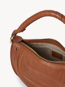 CHLOE MARCIE MINI SHOULDER BAG BROWN