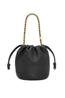 LOEWE FLAMENCO PURSE BUCKET BLACK