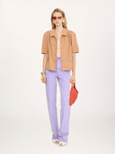 CHLOÉ SHORT SLEEVE SHIRT REEF SHELL