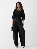 JACQUEMUS LE PANTALON OVALO BLACK