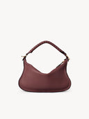 CHLOÉ SMALL MARCIE SHOULDER BAG DARK VELVET