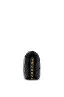 LOEWE GOYA PLEATED PUFFER BAG BLACK