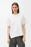 LOEWE ASYMMETRIC T-SHIRT WHITE